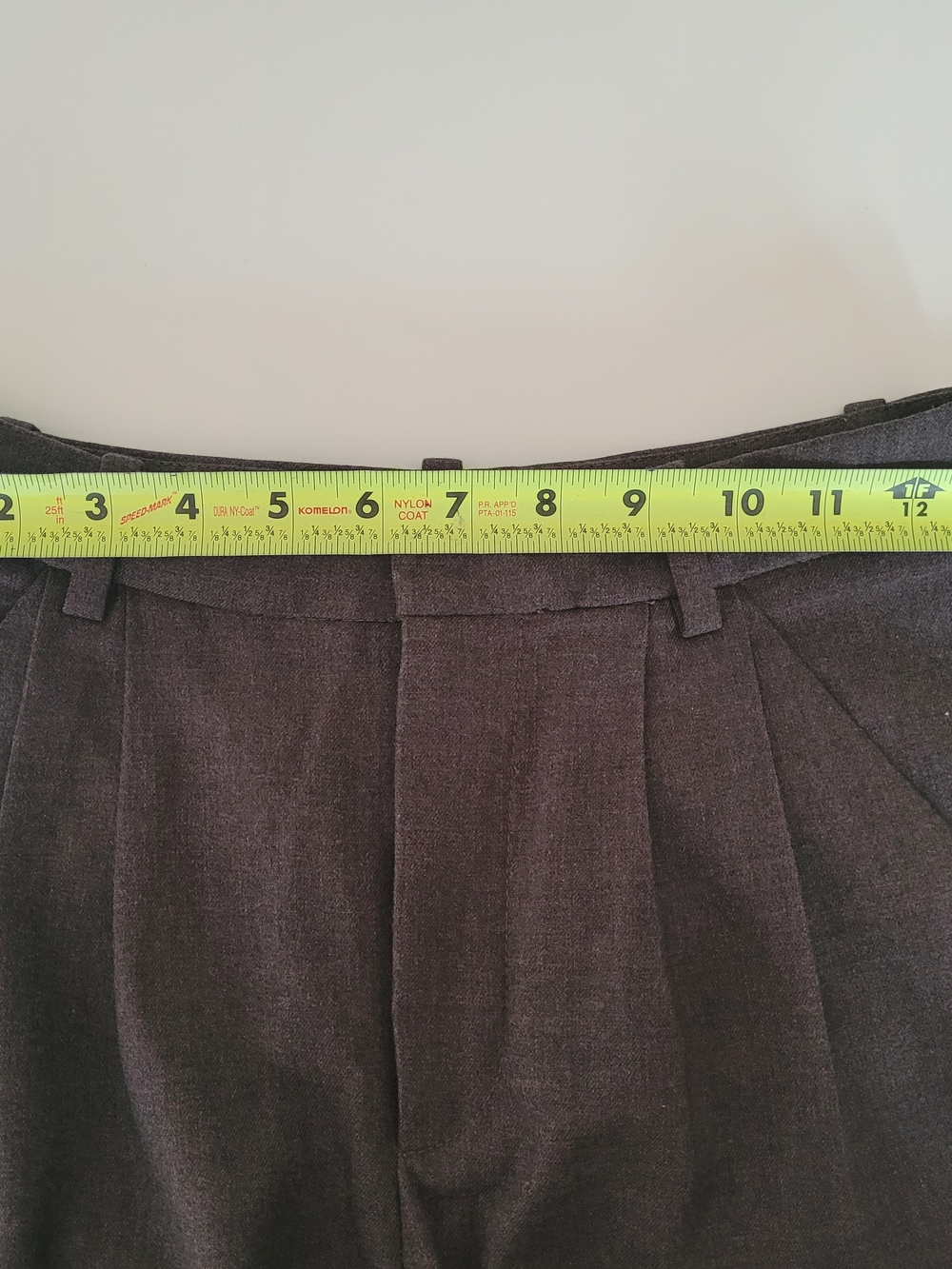MANGO Tailored High-Waist Wool Blend Trousers Pants in Charcoal - Picture 9 of 13